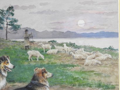 Georges Frédéric RÖTIG (1873-1961): Herding...