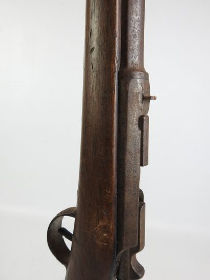 GRAS rifle converted for hunting with breechblock...