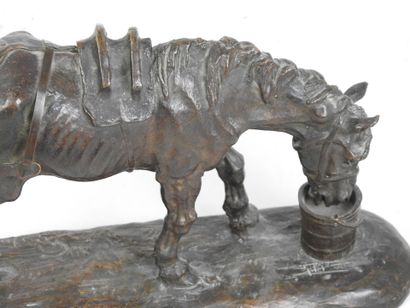 Gaston d'ILLIERS (1876-1932), after : Horse...