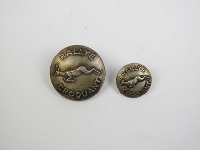 Rallye CROQUANT. to M.Pasquet. Oo. Pair of...