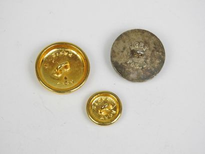 VENERIE BUTTONS. Lot including a pair of...