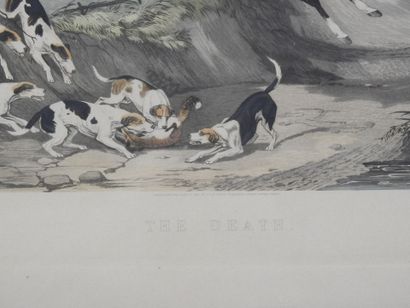 W.J SHAYER after : The Death. English engraving...