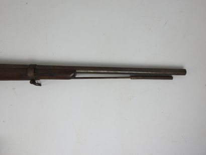 GRAS rifle converted for hunting with breechblock...