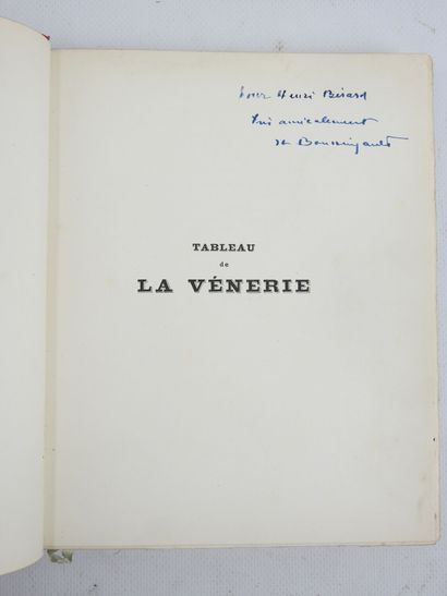 DUPAN J.L. Tableau de la vénerie. Ilust....