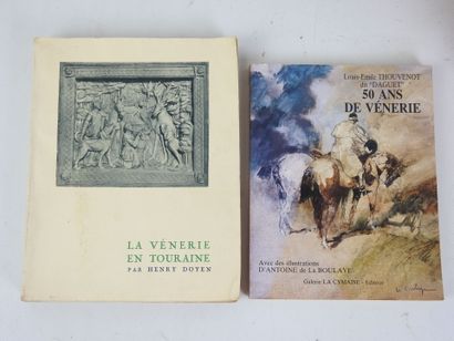[CHASSE]. 9 livres ou plaquettes : THOUVENOT,...