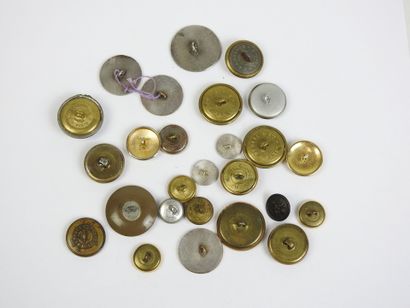 BUTTON. Lot of various buttons including...