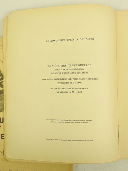 OBERTHUR Joseph. Animaux de vénerie et chasse...