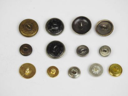 VENERIE BUTTONS. Set of suit and vest buttons....