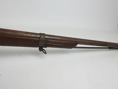 GRAS rifle converted for hunting with breechblock...