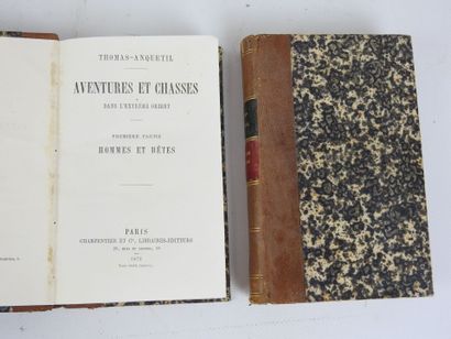 [CHASSE]. 9 livres ou plaquettes : THOUVENOT,...