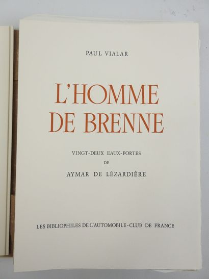 VIALAR (Paul). L'Homme de Brenne. Paris,...