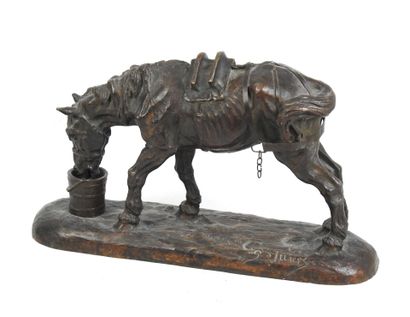 Gaston d'ILLIERS (1876-1932), after : Horse...