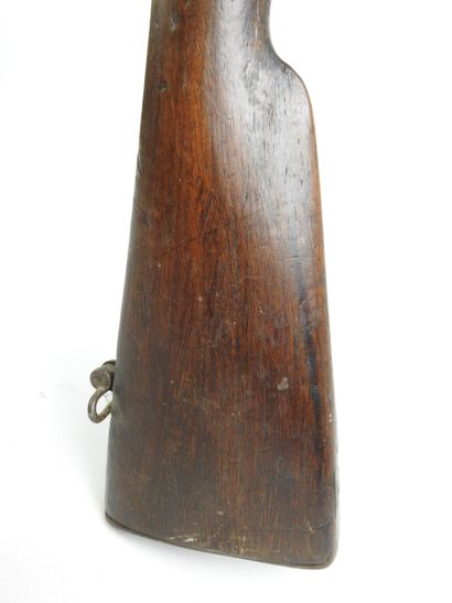 GRAS rifle converted for hunting with breechblock...