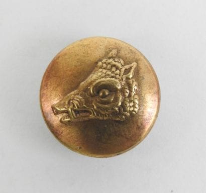 VENERY BUTTON, left. o. vest button. XIX...