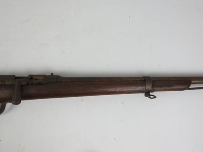GRAS rifle converted for hunting with breechblock...