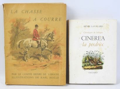 VIBRAYE Henri de. La chasse à courre. Illust....