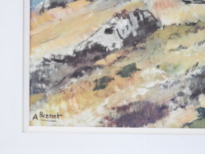 Albert BRENET (1903-2005) after : Chasse...