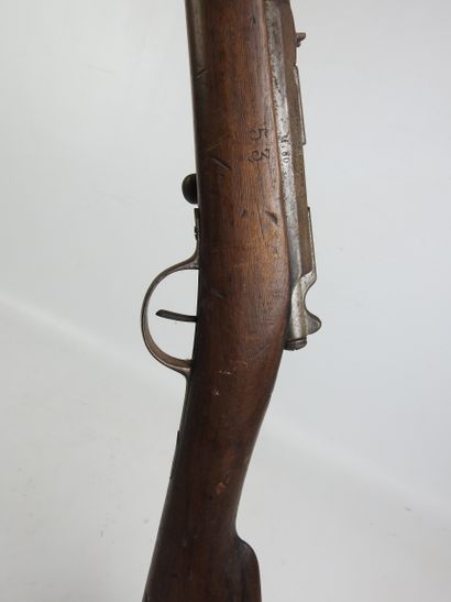 GRAS rifle converted for hunting with breechblock...