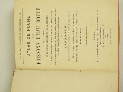 RAVERET-WATTEL. Atlas de poche des Poissons...