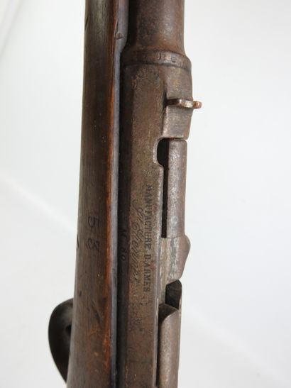 GRAS rifle converted for hunting with breechblock...