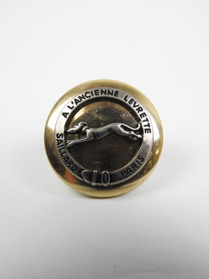 BOUTON DE CHASSE à l'Ancienne Levrette. 