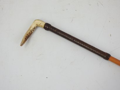 Bamboo hunting clasp with andoiller grip....