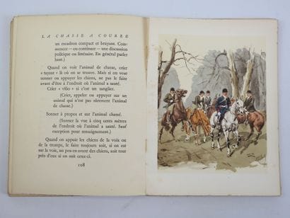 VIBRAYE Henri de. La chasse à courre. Illust....