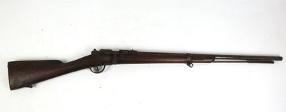 GRAS rifle converted for hunting with breechblock...