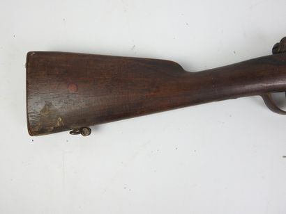 GRAS rifle converted for hunting with breechblock...