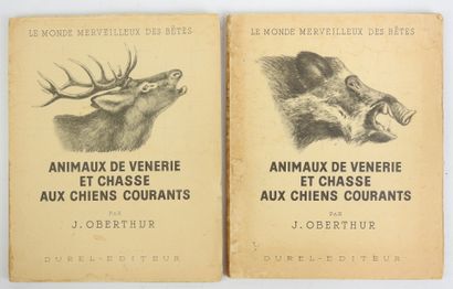 OBERTHUR Joseph. Animaux de vénerie et chasse...