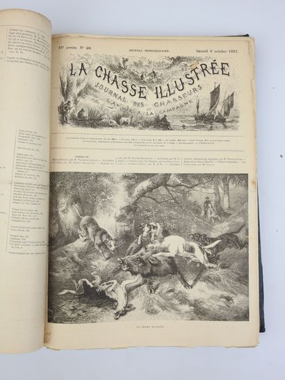LA CHASSE ILLUSTREE. Journal des chasseurs...