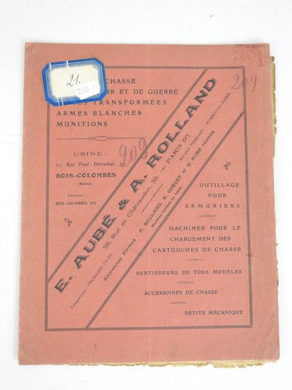[CHASSE]. 9 livres ou plaquettes : THOUVENOT,...