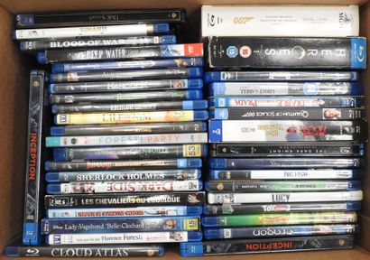 DVD BLU-RAY : Environ 80 DVD dont Sherlock...