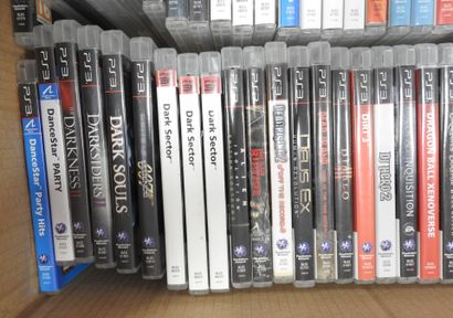 PSP - PS3 : Environ 120 jeux vidéos dont...