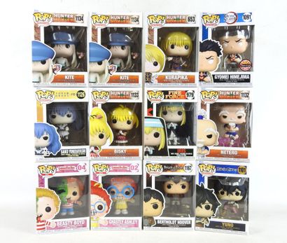 FUNKO POP : 12 figurines de collection de...