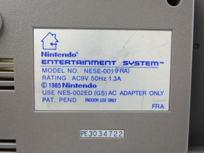 NINTENDO : Deux consoles Entertainement System....