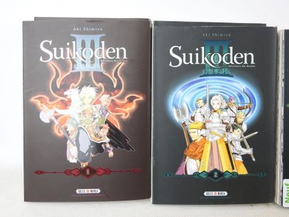 SUIKODEN par Azi Shimizu. 10 mangas, vol....