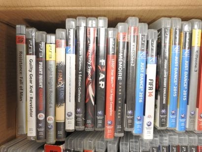 PS3 : Environ 150 jeux vidéos dont Just Dance...