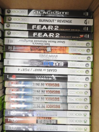 XBOX 360 : Environ 100 jeux vidéos dont Final...