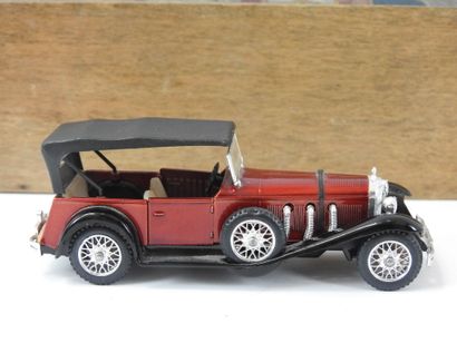 SOLIDO: two metal miniature cars (missing)...