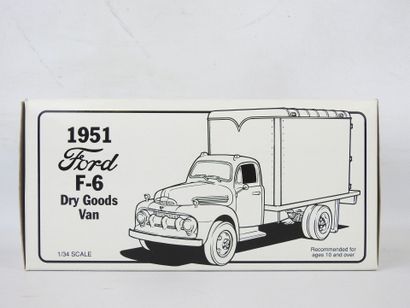 FIRST GEAR FORD F6 1951 fourgon 'ROLLING...