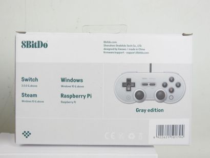 8BitDo : 4 manettes SN30 Pro USB gamepad...