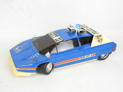 JOUSTRA: Navajo blue police car, Monocanal...