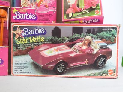 MATTEL - BARBIE : Lot comprenant 5 poupées...