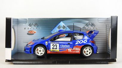 SOLIDO Peugeot 206 Rallye Catalogne Costa-Brava...