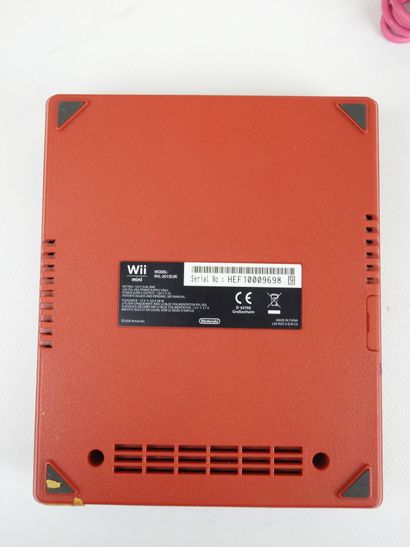 WII : Console mini rouge modèle RVL-201,...