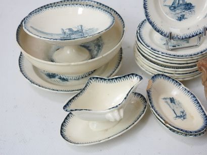 Creil Montereau: Earthenware 