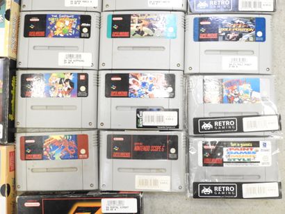 JEUX VIDEOS : Environ 70 jeux pour Nintendo,...