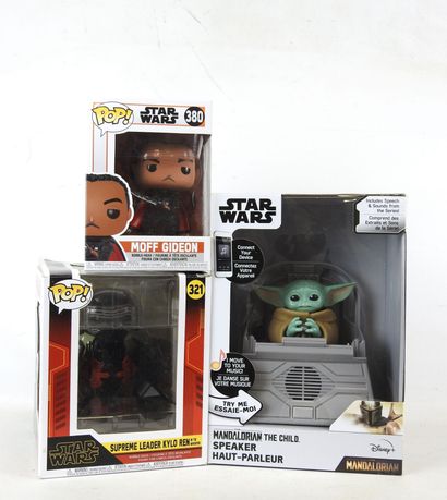STAR WARS : 3 figurines de collection :
-...