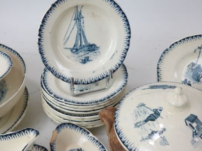 Creil Montereau: Earthenware 